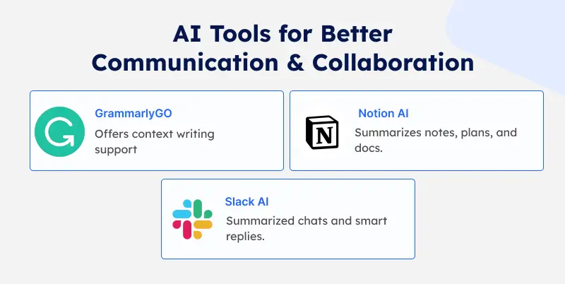 AI Tools for Better Communication & Collaboration