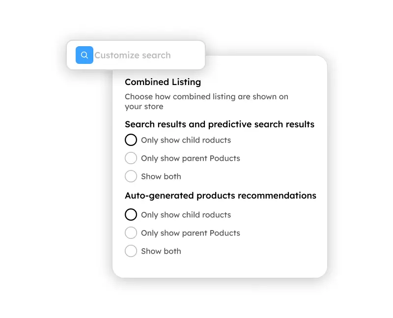 Combined Listing for Better Results