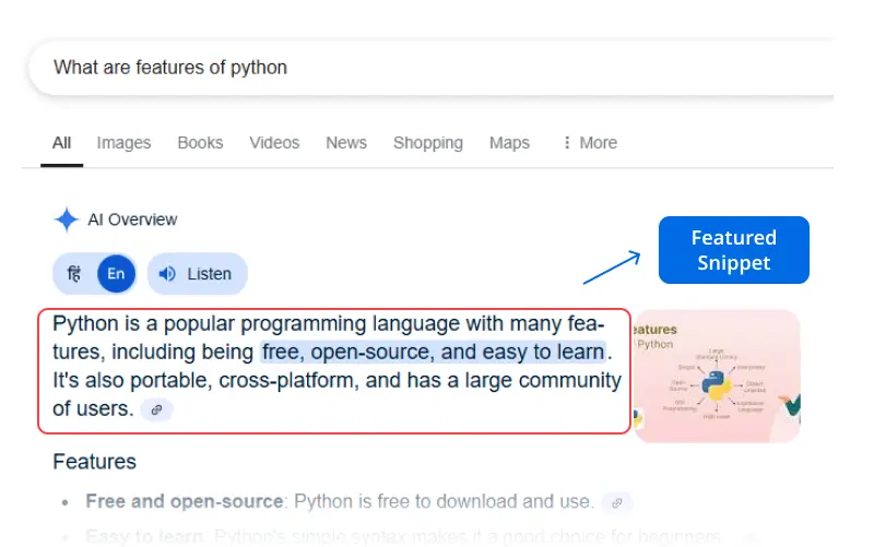 Googles BERT update example 1