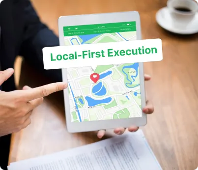 Local-First Execution