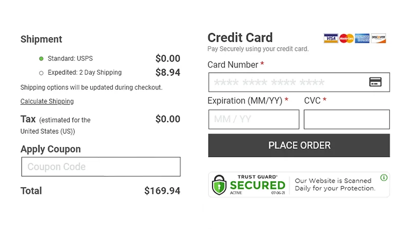 Prioritize Security & Trust Signals
