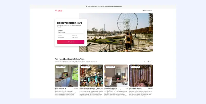 SEO Airbnb